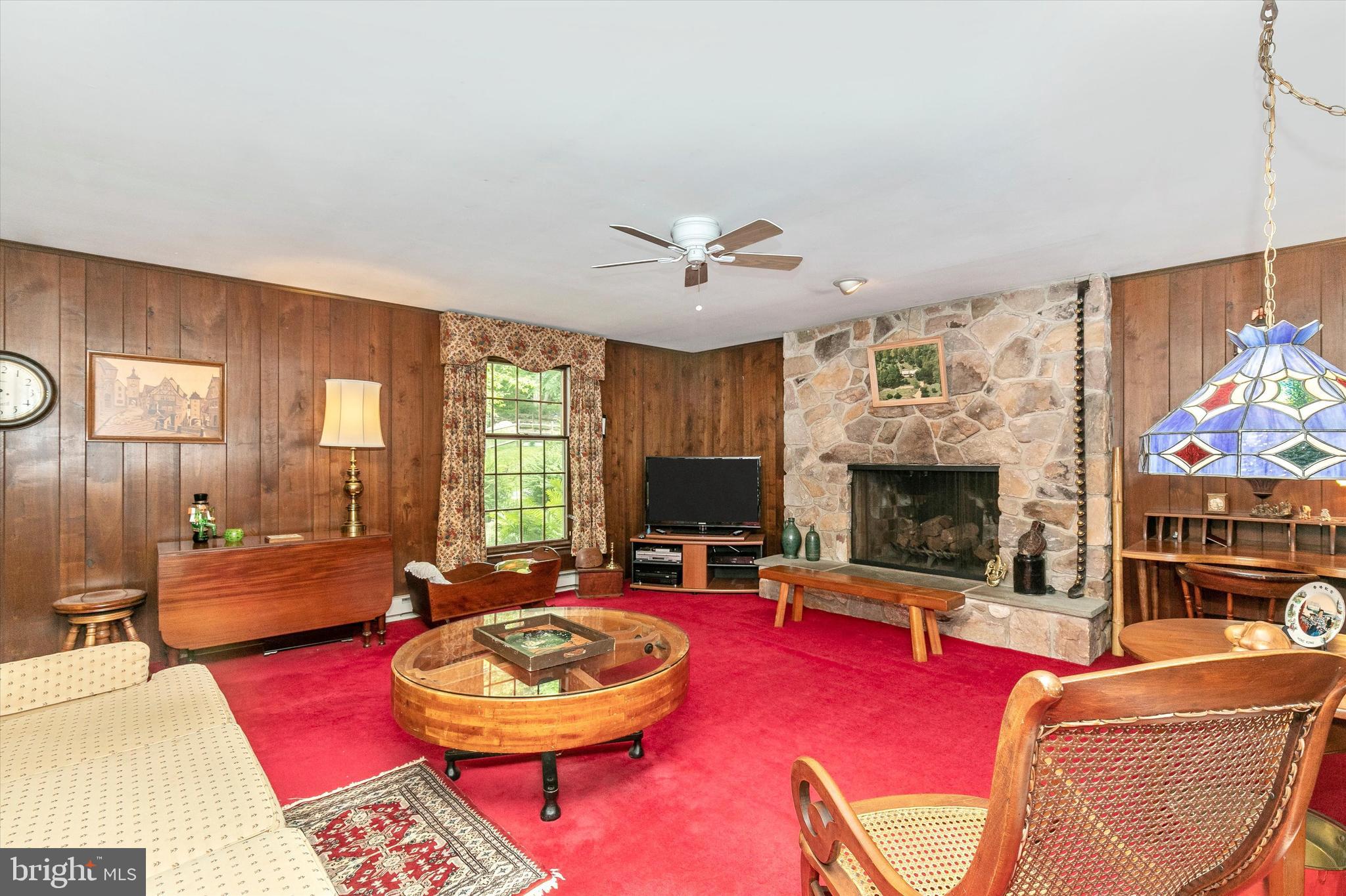 590 Brookwood Road Wayne, PA 19087 - Photo 16 of 81 Fireplace Built from Local Stone