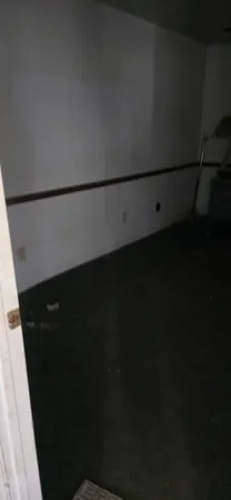 a close view of walk in closet