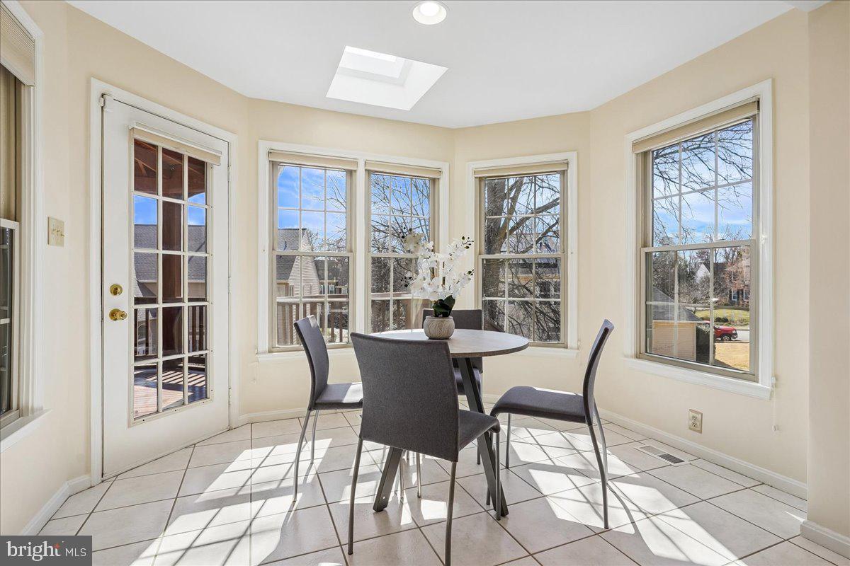 8501 Silverview Drive Lorton, VA 22079 - Photo 13 of 72 a view of a dining room with furniture and a window