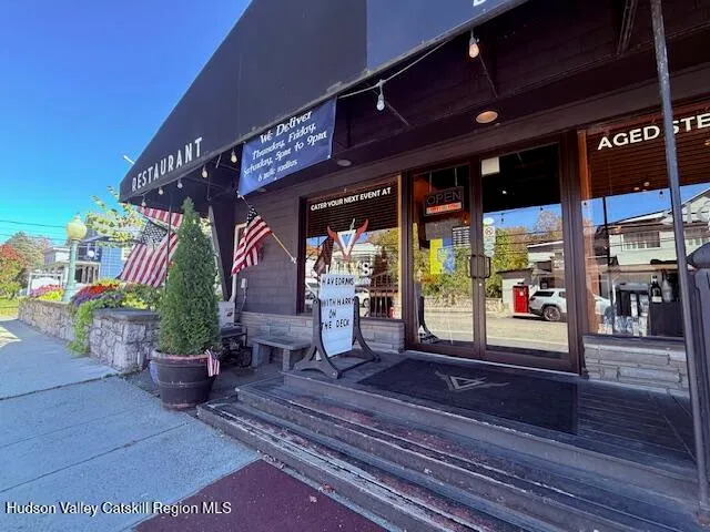 a view of outdoor space with seating area