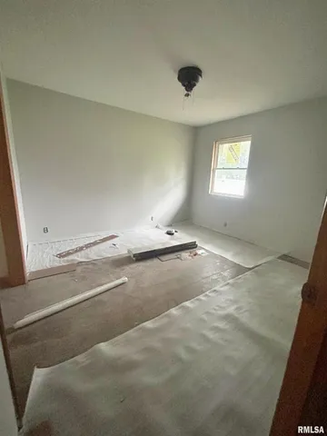 a view of empty room