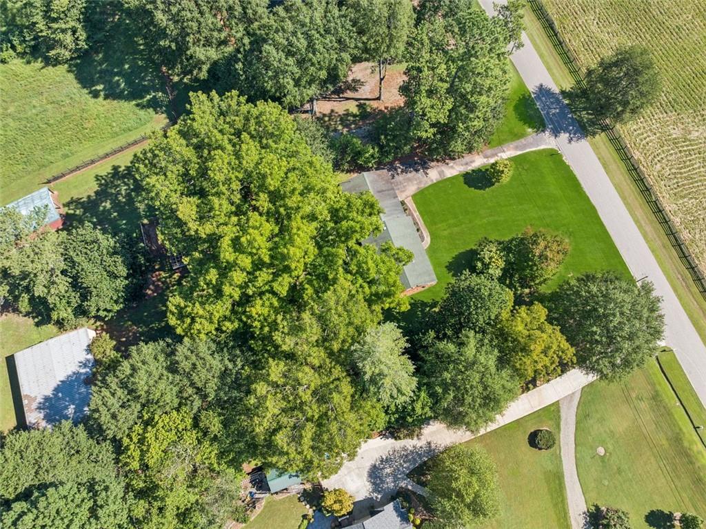 13890 Cowart Road Alpharetta, GA 30004 - Photo 16 of 33 an aerial view of a residential houses with outdoor space and street view