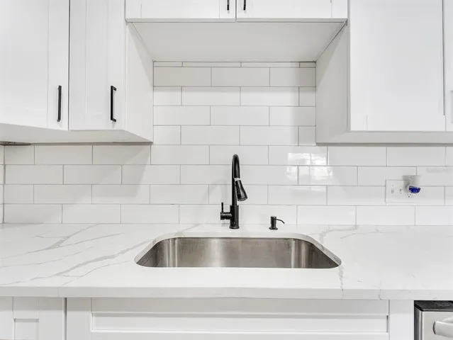 a close view of sink and tap