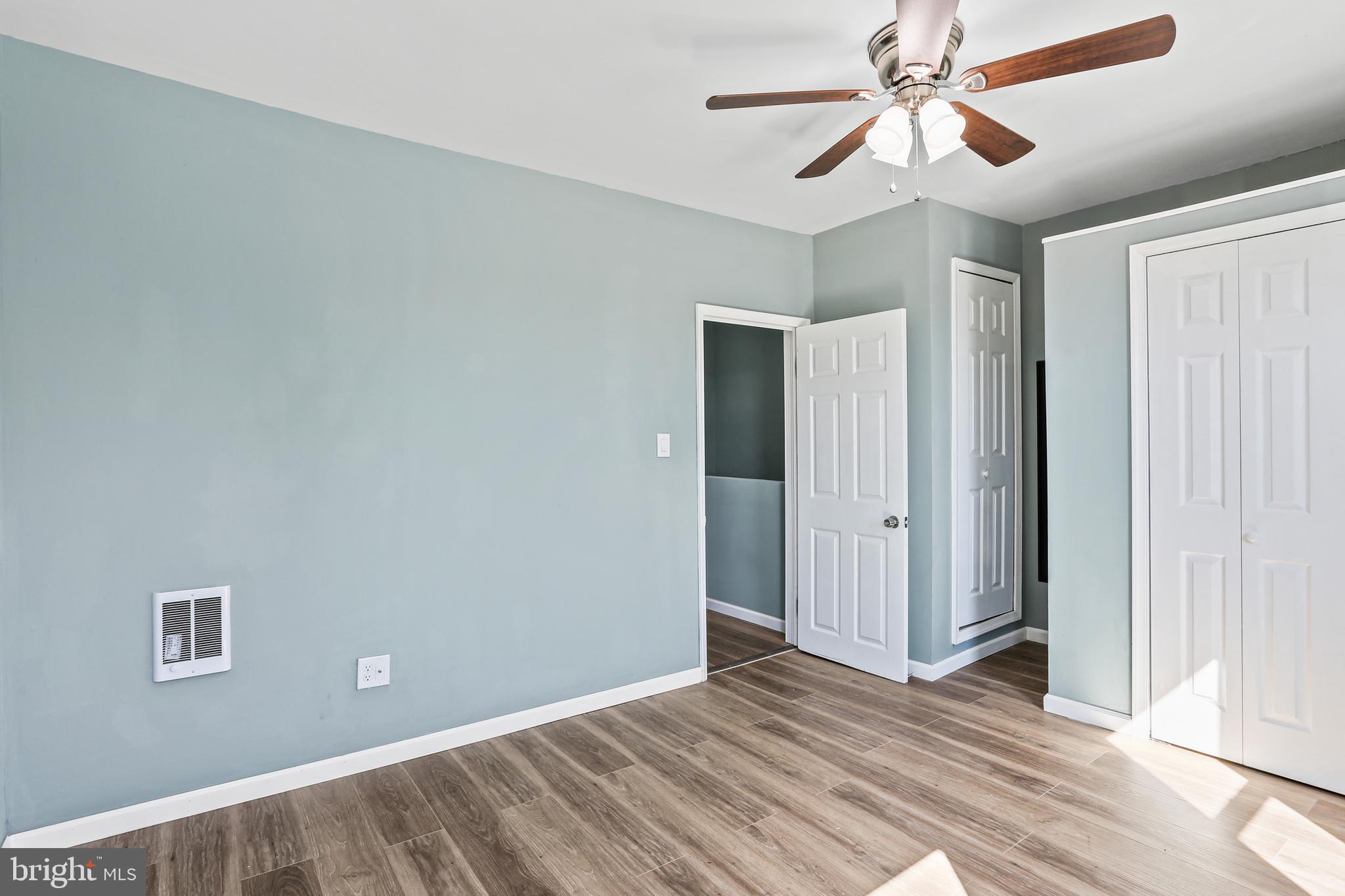 6812 Harford Road Baltimore, MD 21234 - Photo 15 of 33 Upper Level Bedroom w/Ceiling Fan