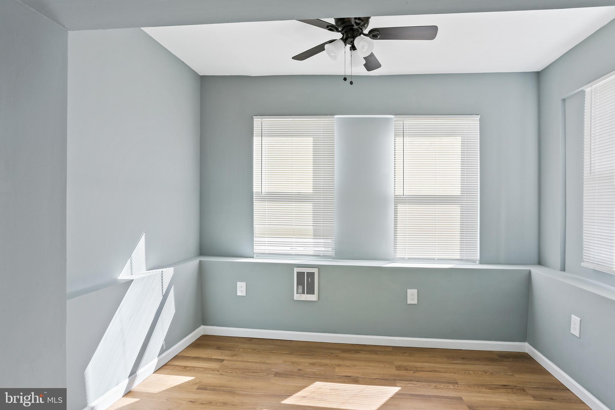 6812 Harford Road Baltimore, MD 21234 - Photo 6 of 33 Main Level Bedroom 1 with Ceiling Fan