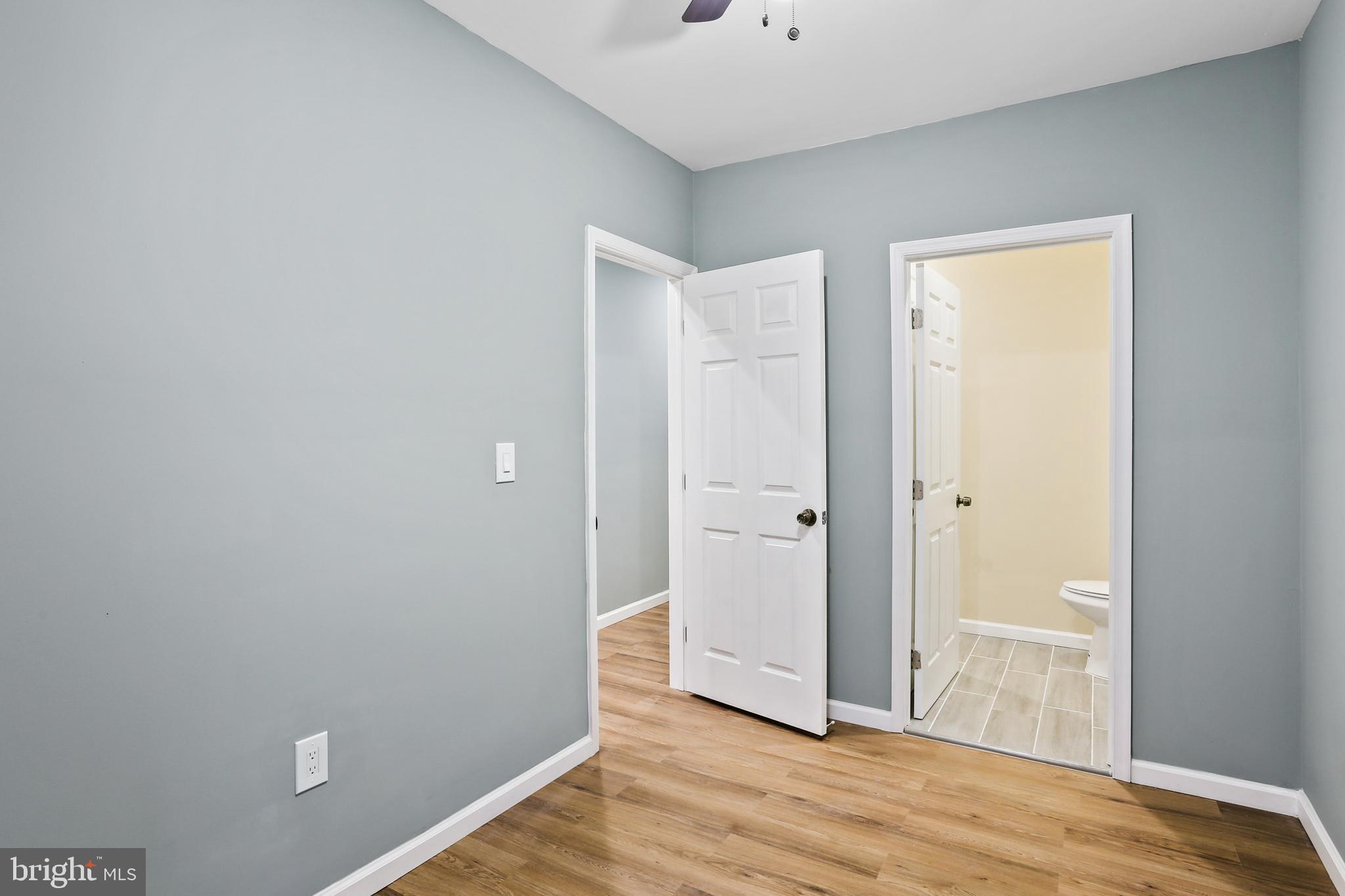 6812 Harford Road Baltimore, MD 21234 - Photo 10 of 33 Main level Bedroom 2 with Attached BAth