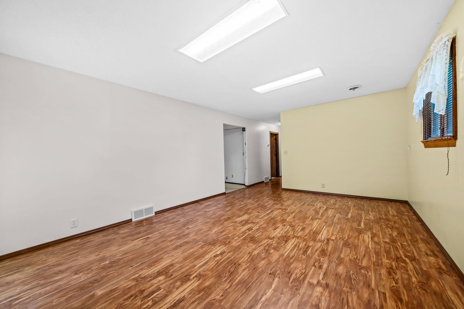 5748 South Skare Road Rochelle, IL 61068 - Photo 28 of 45 a view of an empty room with wooden floor