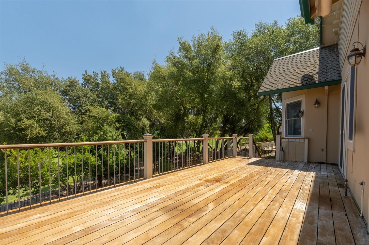 643 Miwuk Way Angels Camp, CA 95222 - Photo 51 of 55 a view of balcony with wooden floor and outdoor space