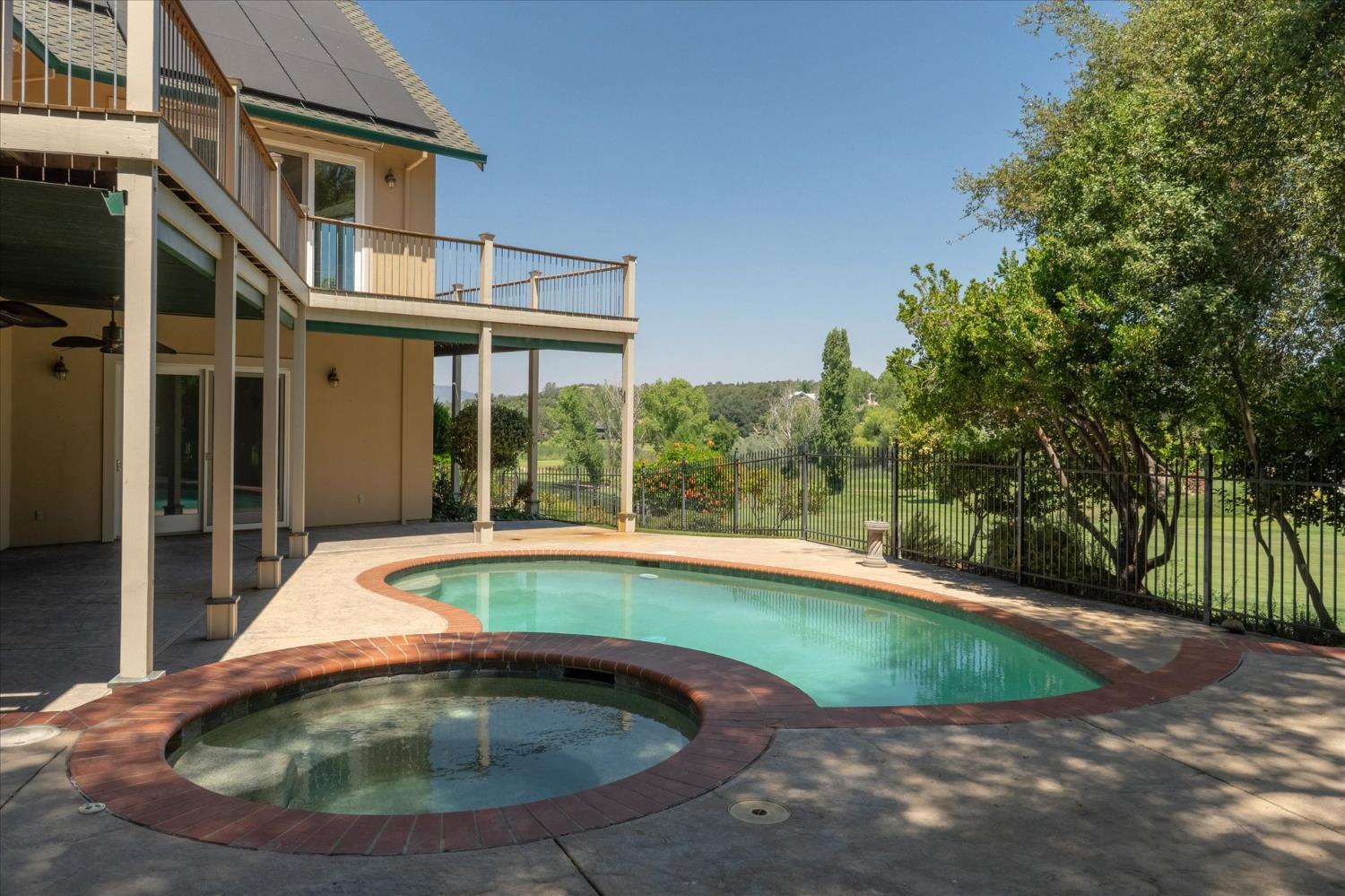 643 Miwuk Way Angels Camp, CA 95222 - Photo 52 of 55 a view of outdoor space yard swimming pool and patio