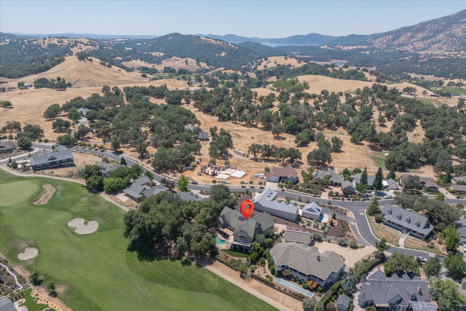 643 Miwuk Way Angels Camp, CA 95222 - Photo 54 of 55 an aerial view of a city with lots of residential buildings