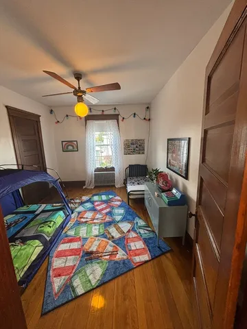 a bathroom with a sink vanity and a mirror