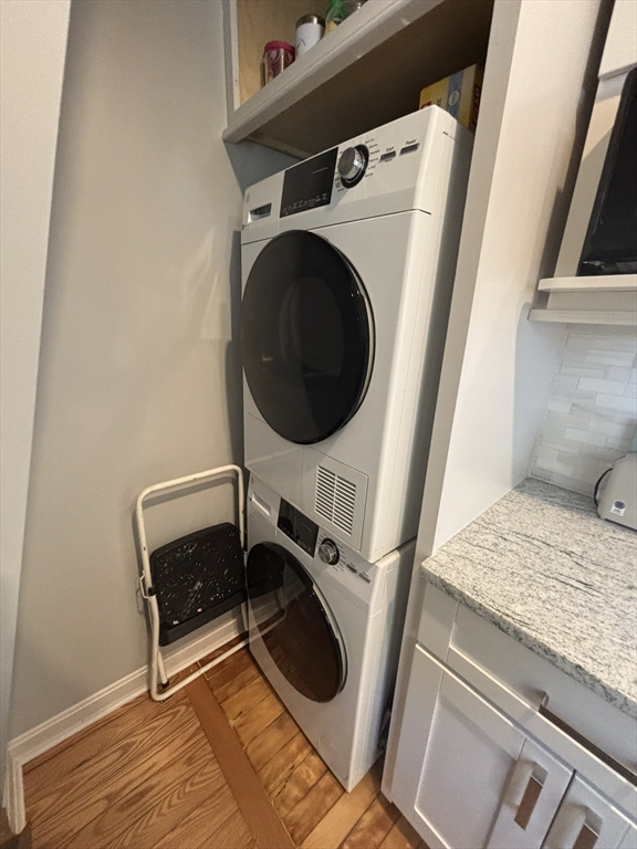 460 Burncoat Street, Unit B Worcester, MA 01606 - Photo 8 of 19 a utility room with dryer and washer
