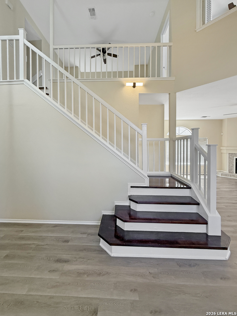 9808 Delta Ridge Drive Converse, TX 78109 - Photo 5 of 38 a view of entryway and hall with wooden floor