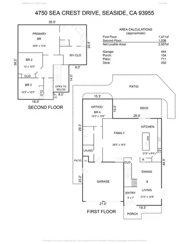 $1,290,000 | 4750 Sea Crest Drive, Seaside, CA 93955