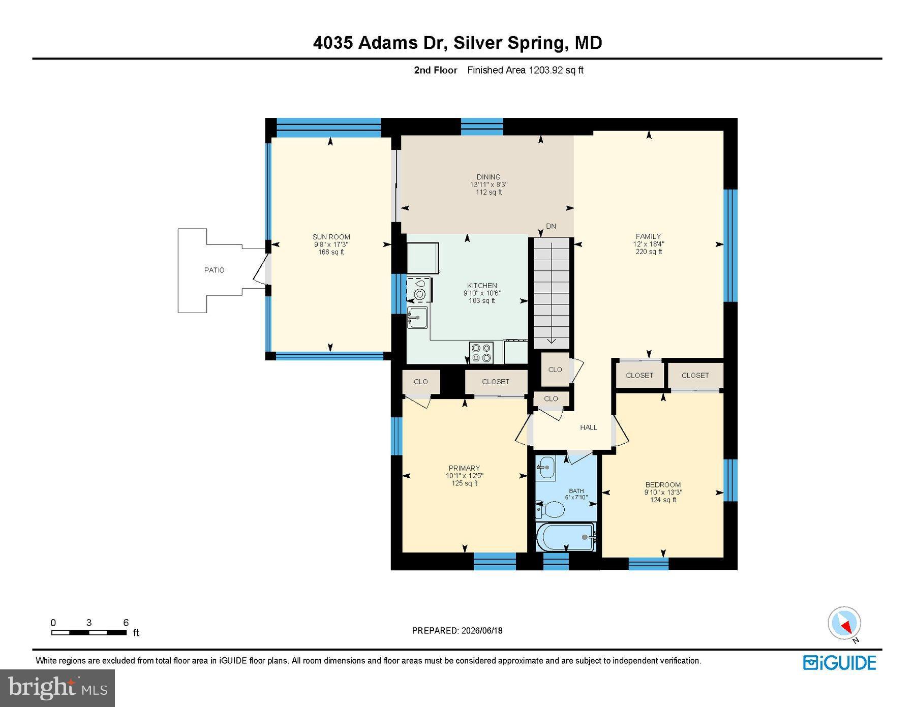 4035 Adams Drive Silver Spring, MD 20902 - Photo 36 of 37 Upper Level Floor Plan