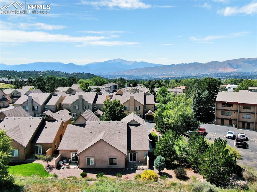 6578 Bethesda Point, Unit B Colorado Springs, CO 80918 - Photo 44 of 45 an aerial view of multiple house