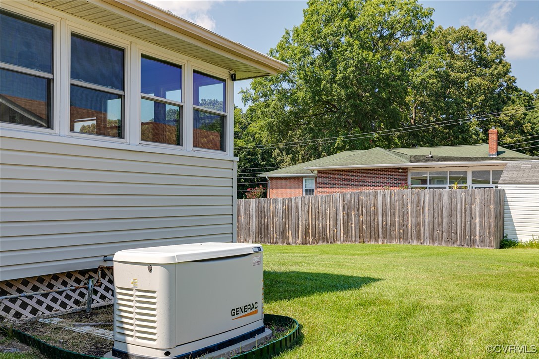 3307 Walnut Street Hopewell, VA 23860 - Photo 12 of 38 a view of a house with backyard and wooden fence