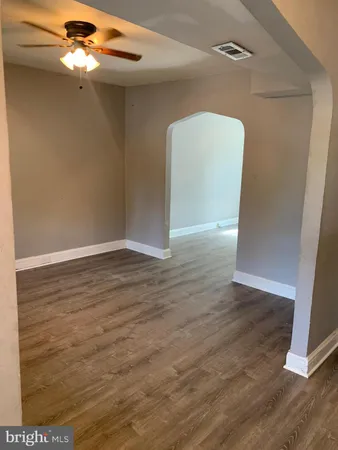 wooden floor in an empty room