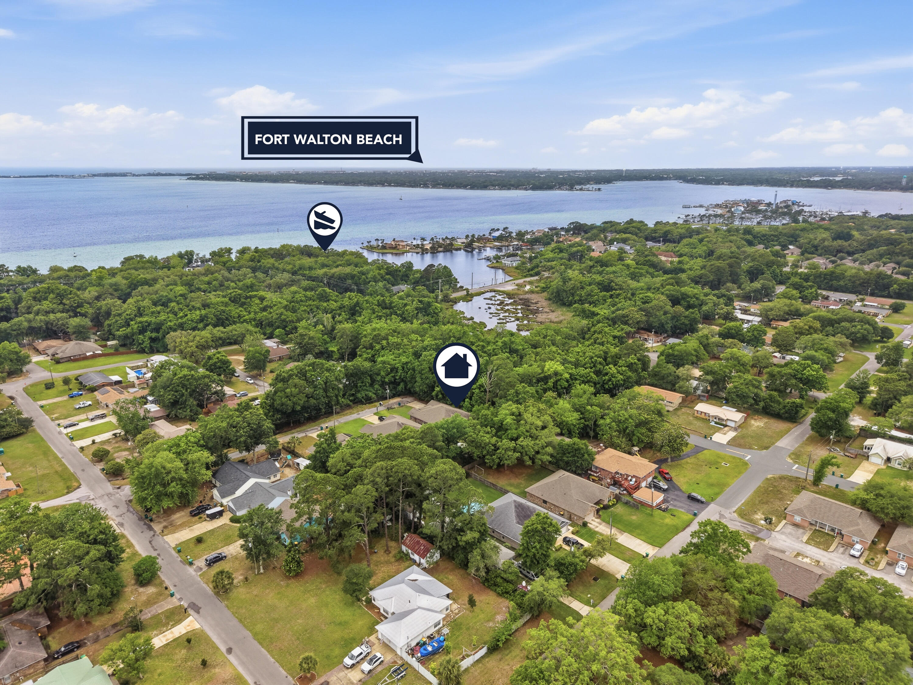 63 2nd Avenue Shalimar, FL 32579 - Photo 53 of 54 63 2nd ave drone-9
