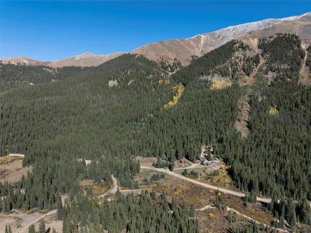 a view of a mountain with a tree in the background