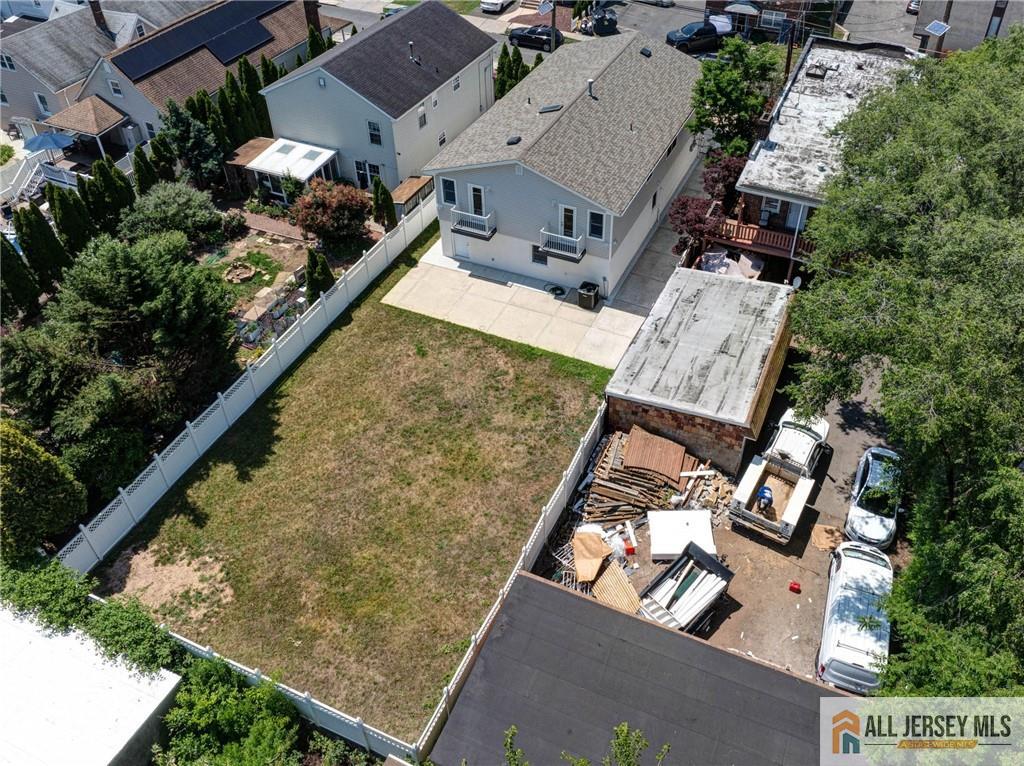 278 Rector Street Perth Amboy, NJ 08861 - Photo 45 of 47 an aerial view of house with a yard