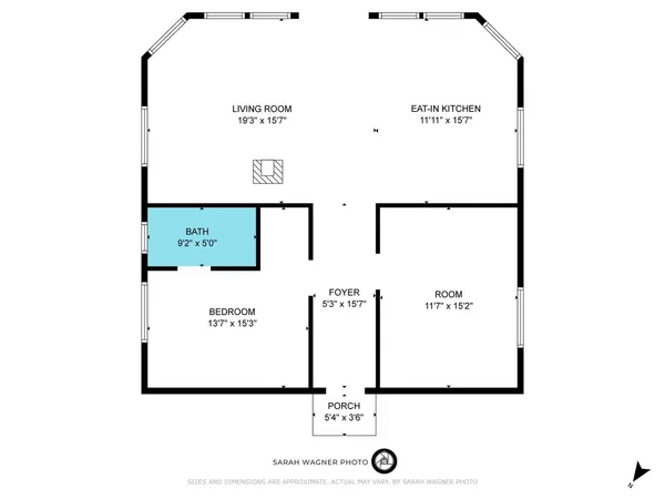 a picture of floor with a white wall