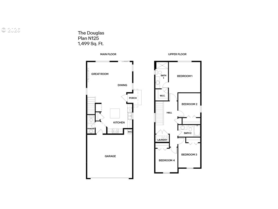 126 Coho Loop Woodland, WA 98674 - Photo 27 of 27 a picture of a floor plan
