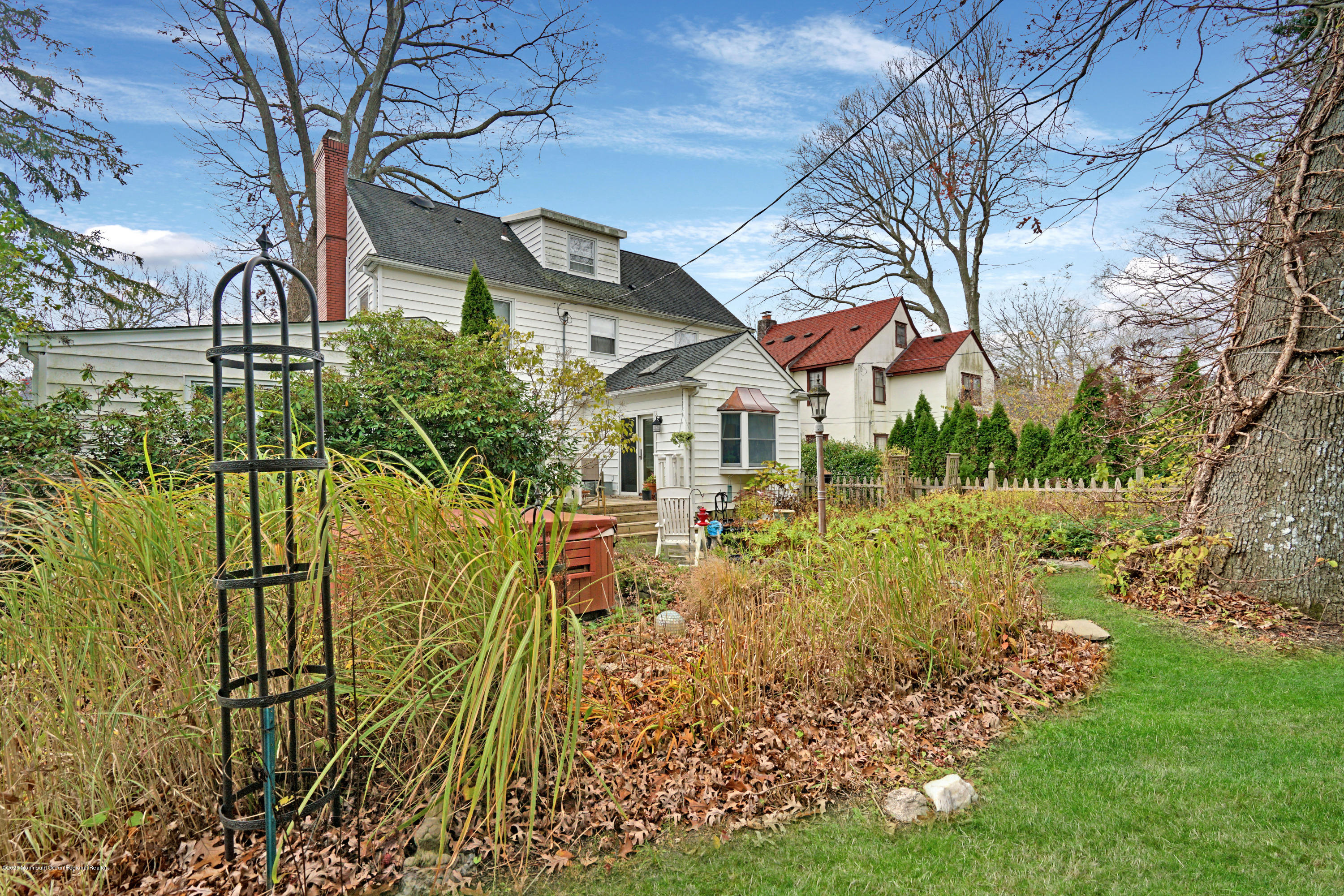 511 Wildwood Road West Allenhurst, NJ 07711 - Photo 38 of 39 a front view of a house with garden