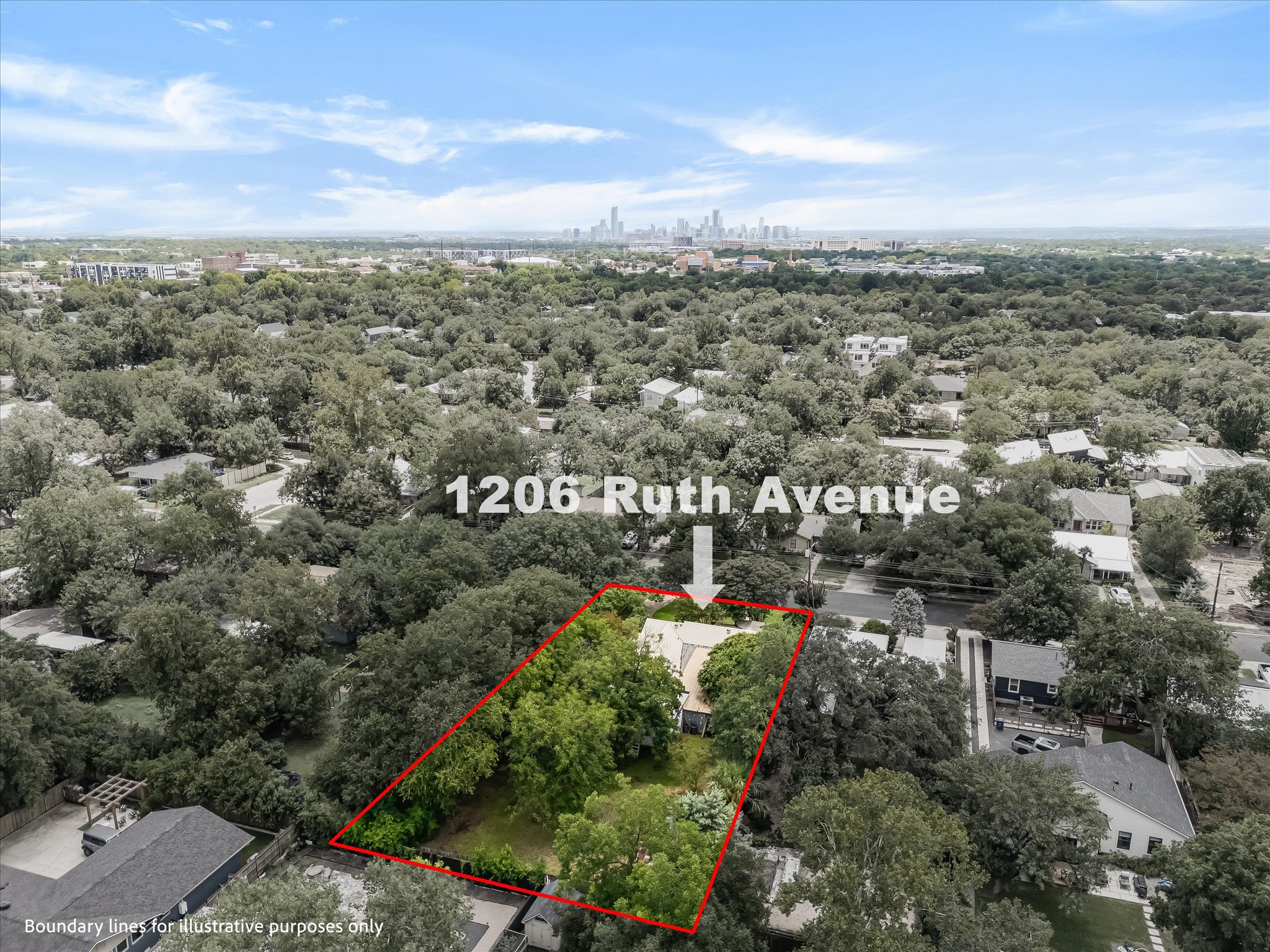 1206 Ruth Avenue Austin, TX 78757 - Photo 17 of 38 an aerial view of multiple house