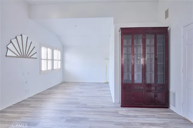 wooden floor and windows in a room