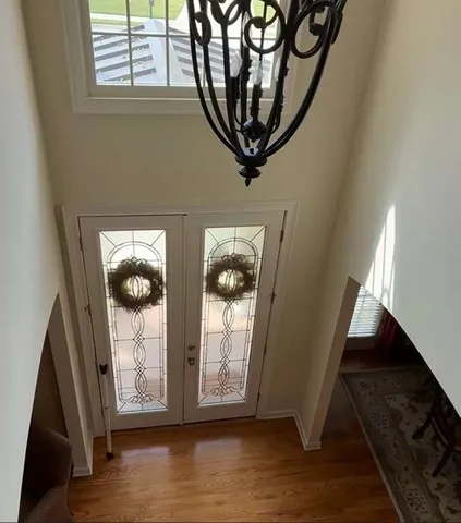 a view of an entryway