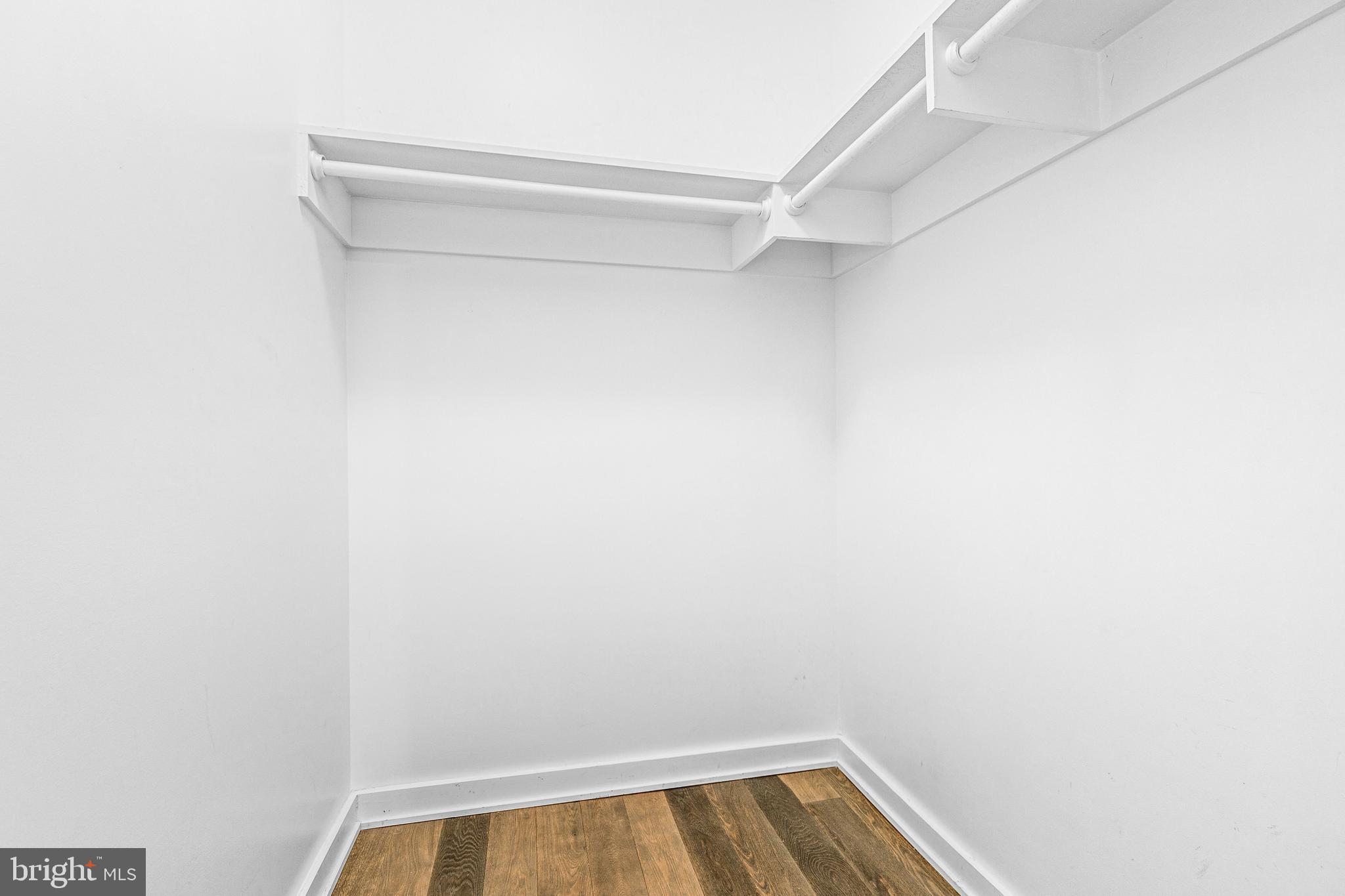 1380 Quincy Street Northwest, Unit 3E Washington, DC 20010 - Photo 18 of 42 a view of small space with racks on the wall