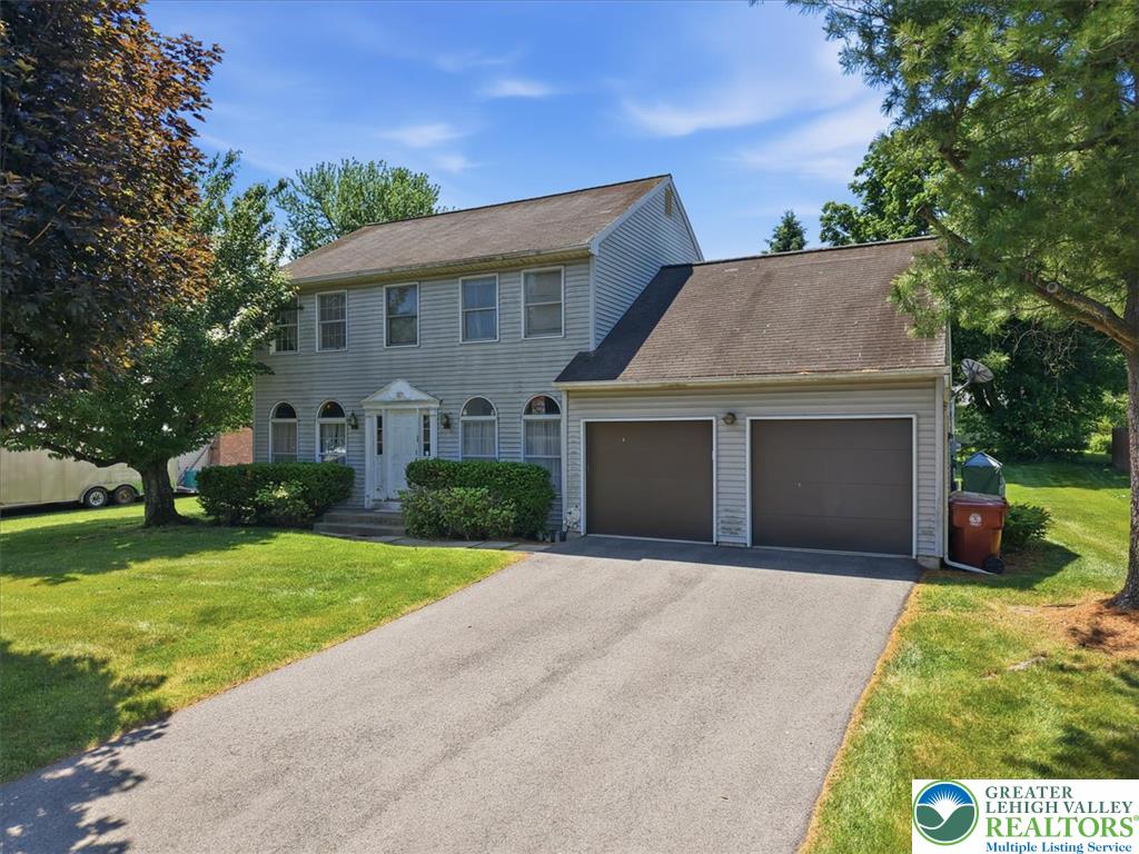 808 Hunter Road Easton, PA 18040 - Photo 1 of 41 A classic two-story residence with an attached garage and a neatly maintained lawn, welcoming you home.