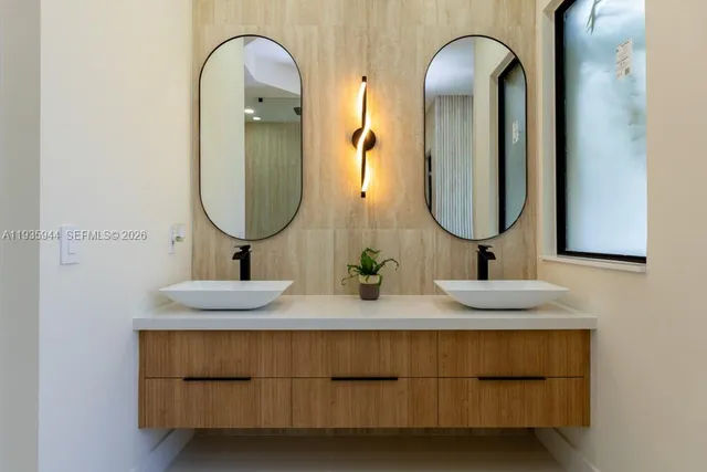 a view of hallway with a window