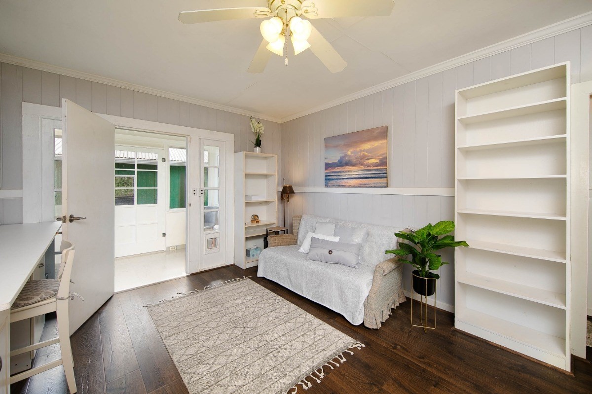 4368 Omao Road Koloa, HI 96756 - Photo 6 of 30 a living room with furniture and a potted plant