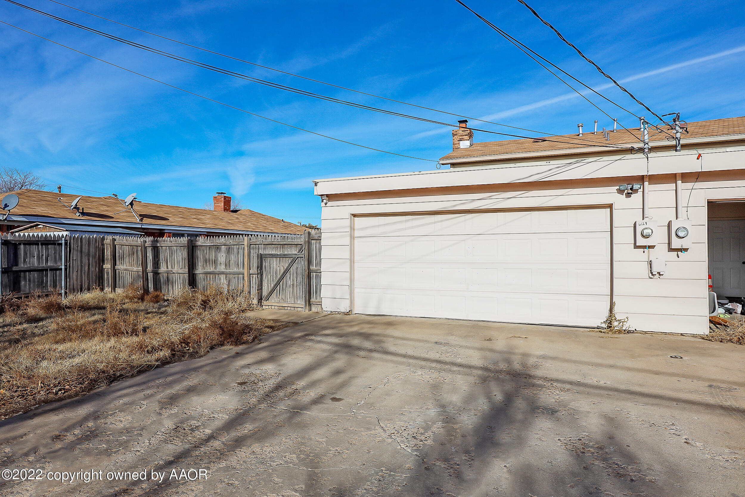 6129 Belpree Road Amarillo, TX 79106 - Photo 28 of 28 Garage