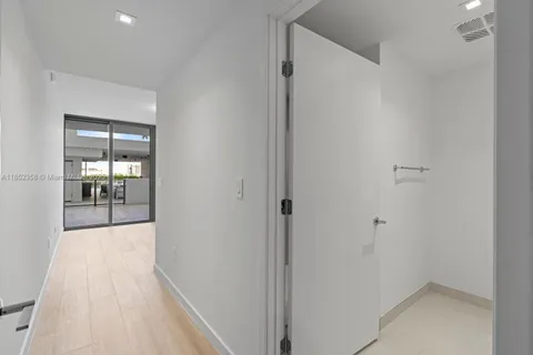 a view of a city with tall buildings