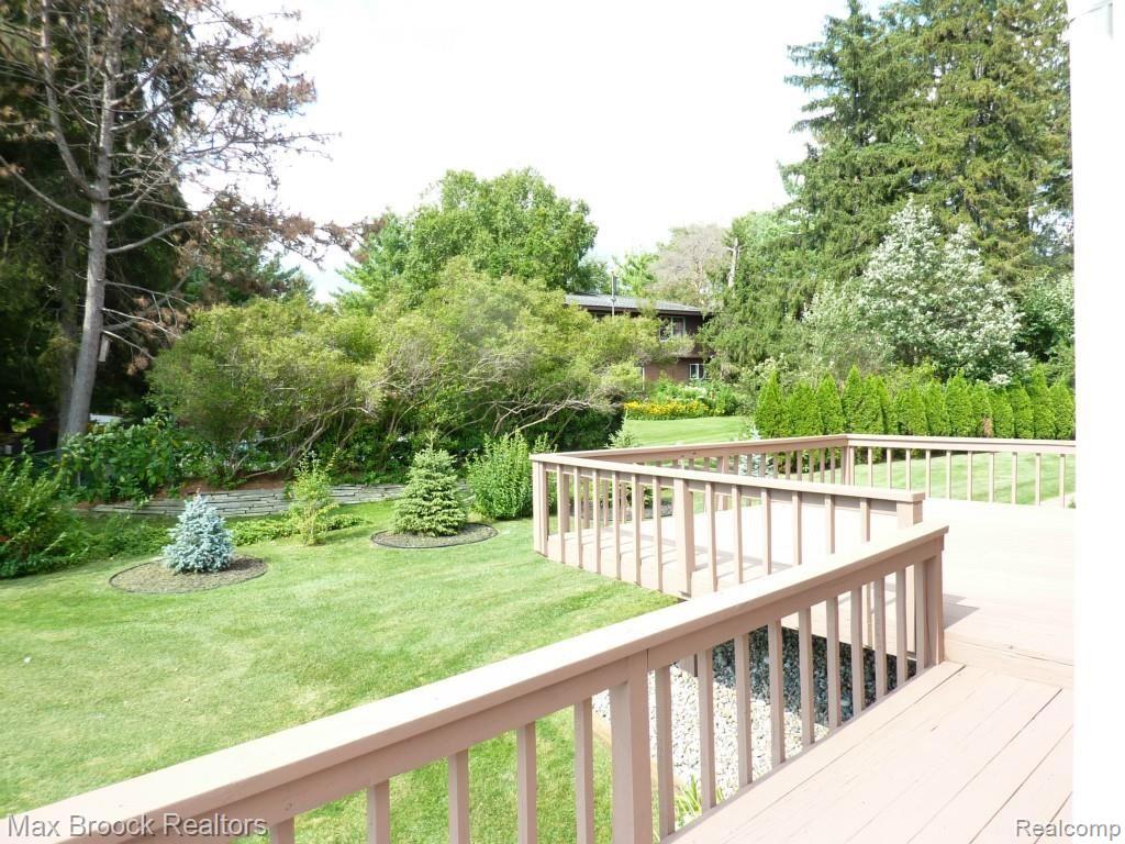 3959 Shellmarr Lane Bloomfield Hills, MI 48302 - Photo 44 of 86 Lush Landscape Views from Deck