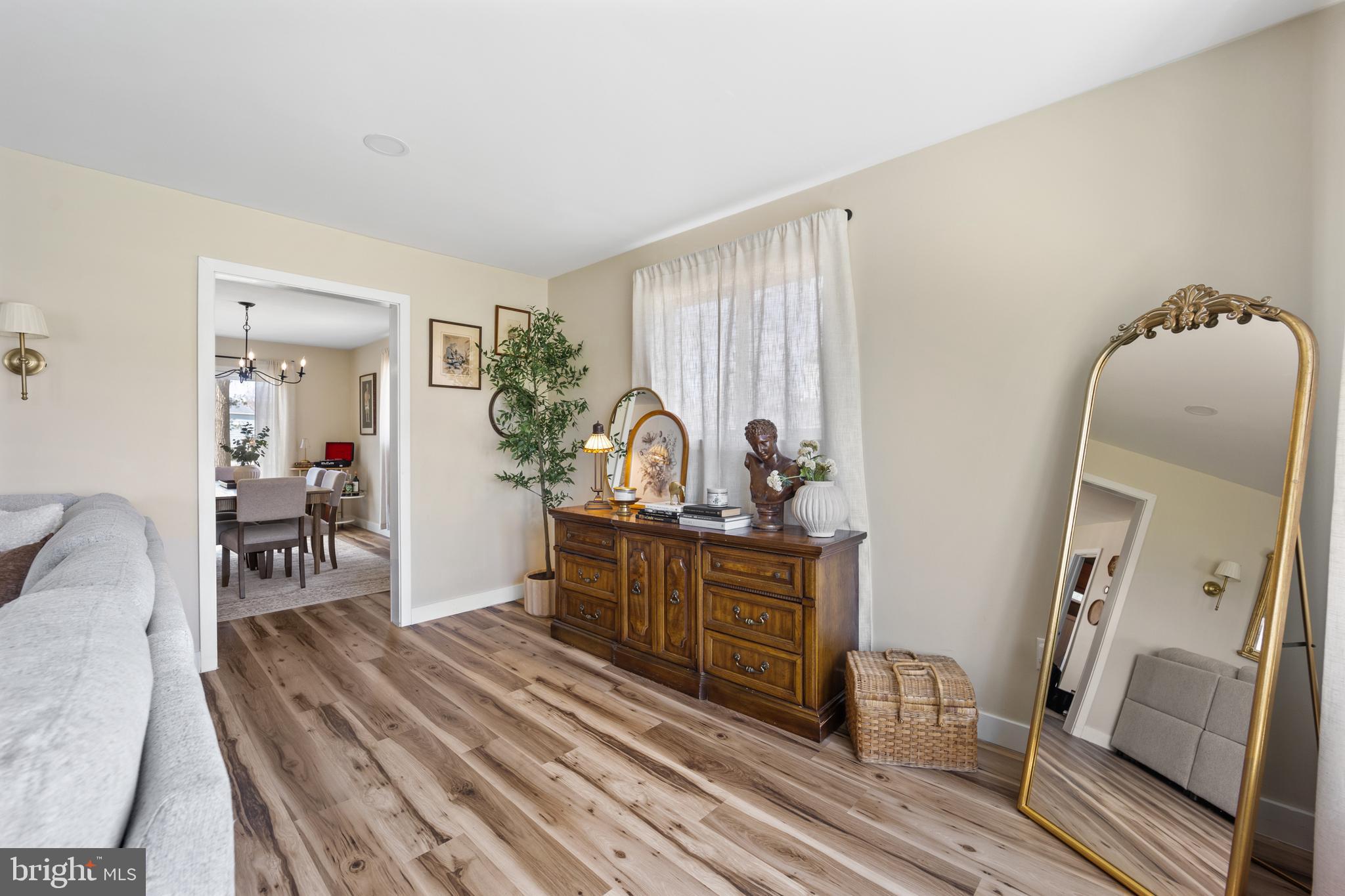 1012 Mearns Road Warminster, PA 18974 - Photo 12 of 28 a view of a livingroom with furniture and hardwood floor