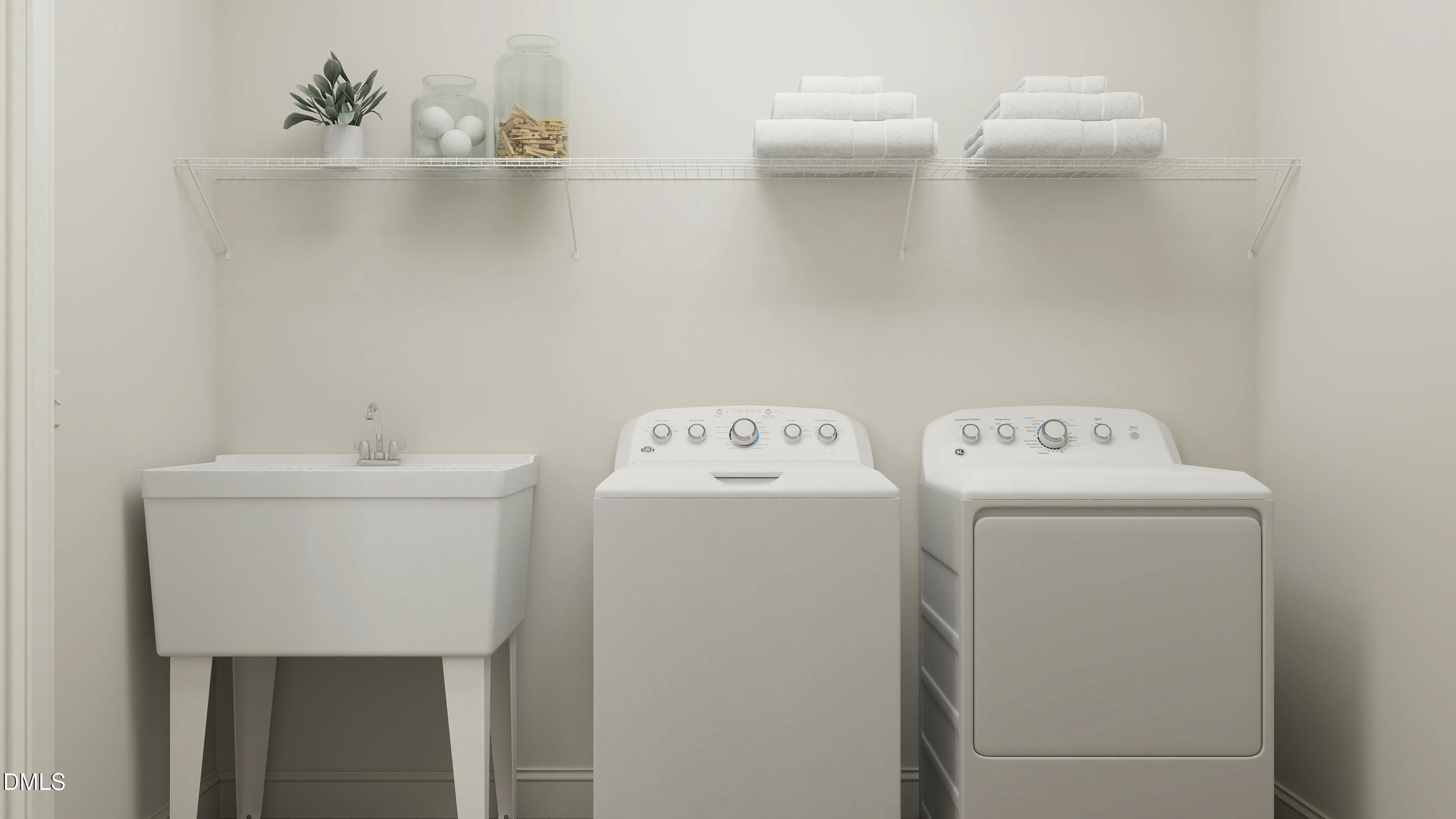 360 Calvander Lane Apex, NC 27539 - Photo 16 of 35 a utility room with dryer and washer