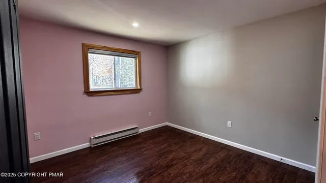 wooden floor in an empty room