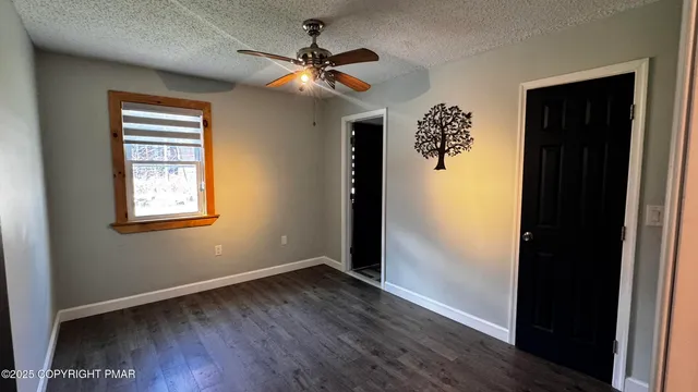 wooden floor in an empty room