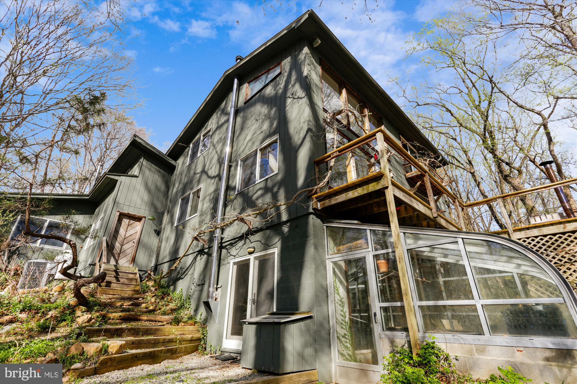 6840 Steamboat Landing Road Accokeek, MD 20607 - Photo 11 of 66 View of house looking up the hill