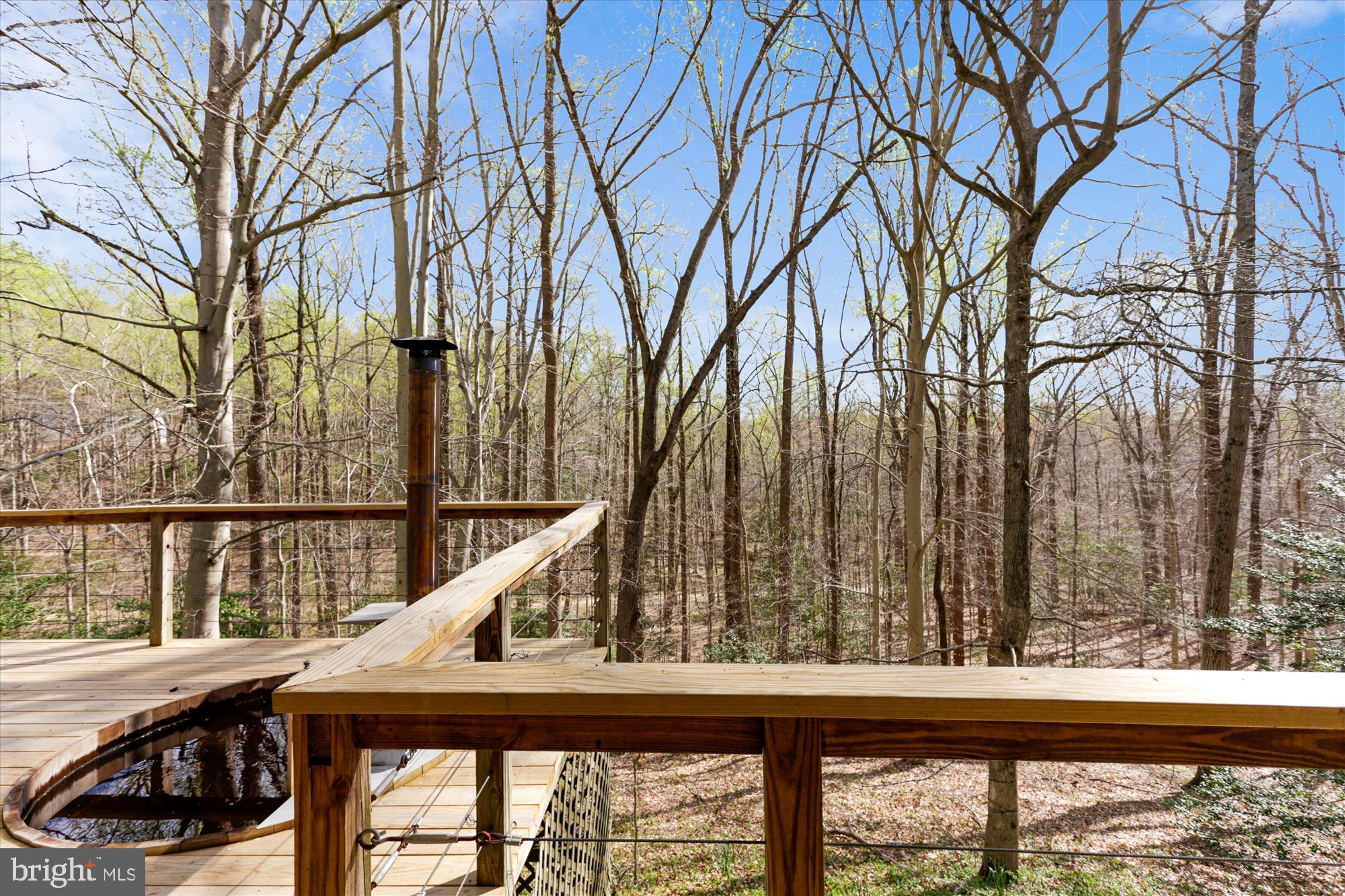 6840 Steamboat Landing Road Accokeek, MD 20607 - Photo 13 of 66 Deck living in the treetops