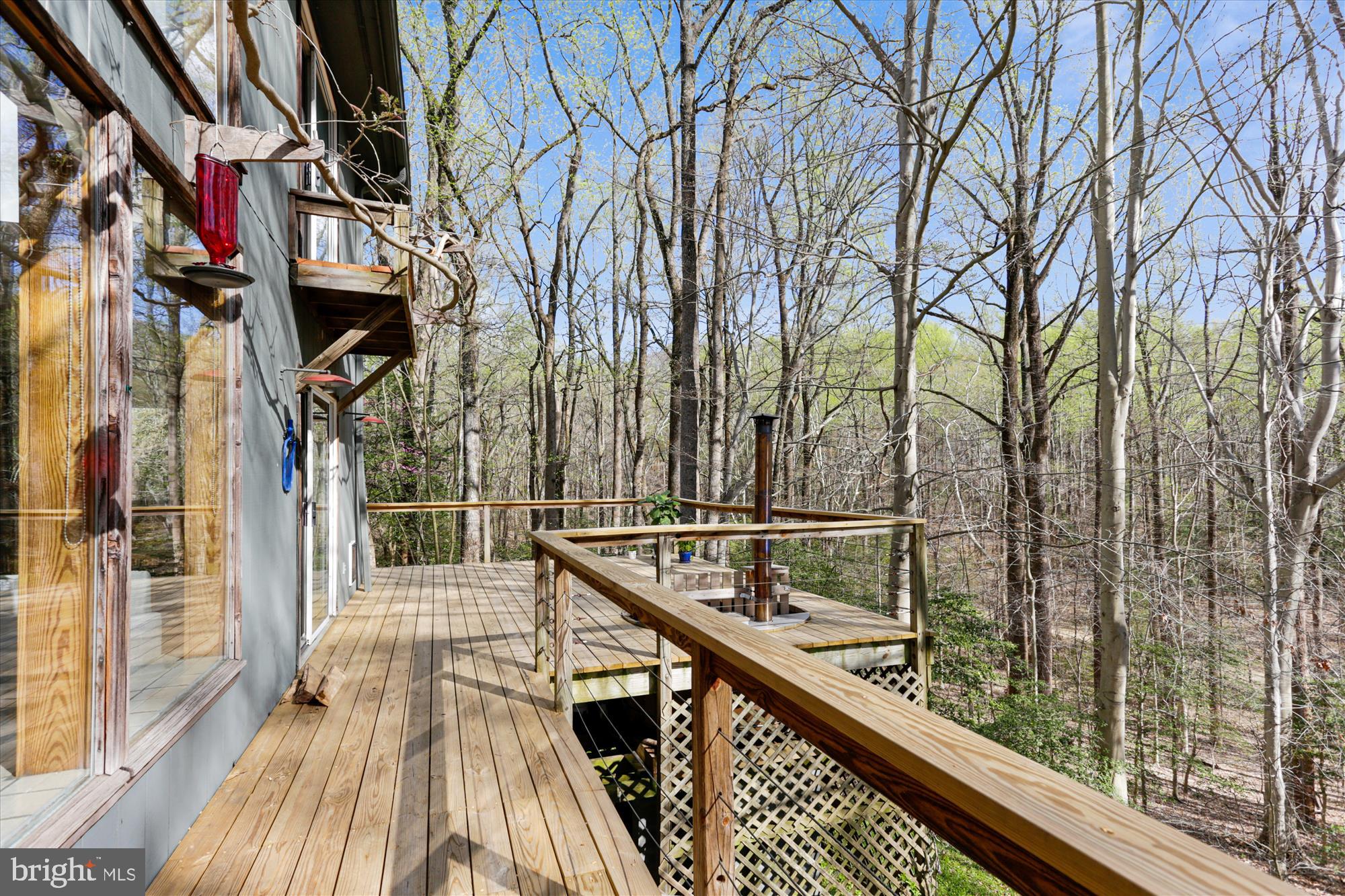 6840 Steamboat Landing Road Accokeek, MD 20607 - Photo 14 of 66 Deck living in the treetops