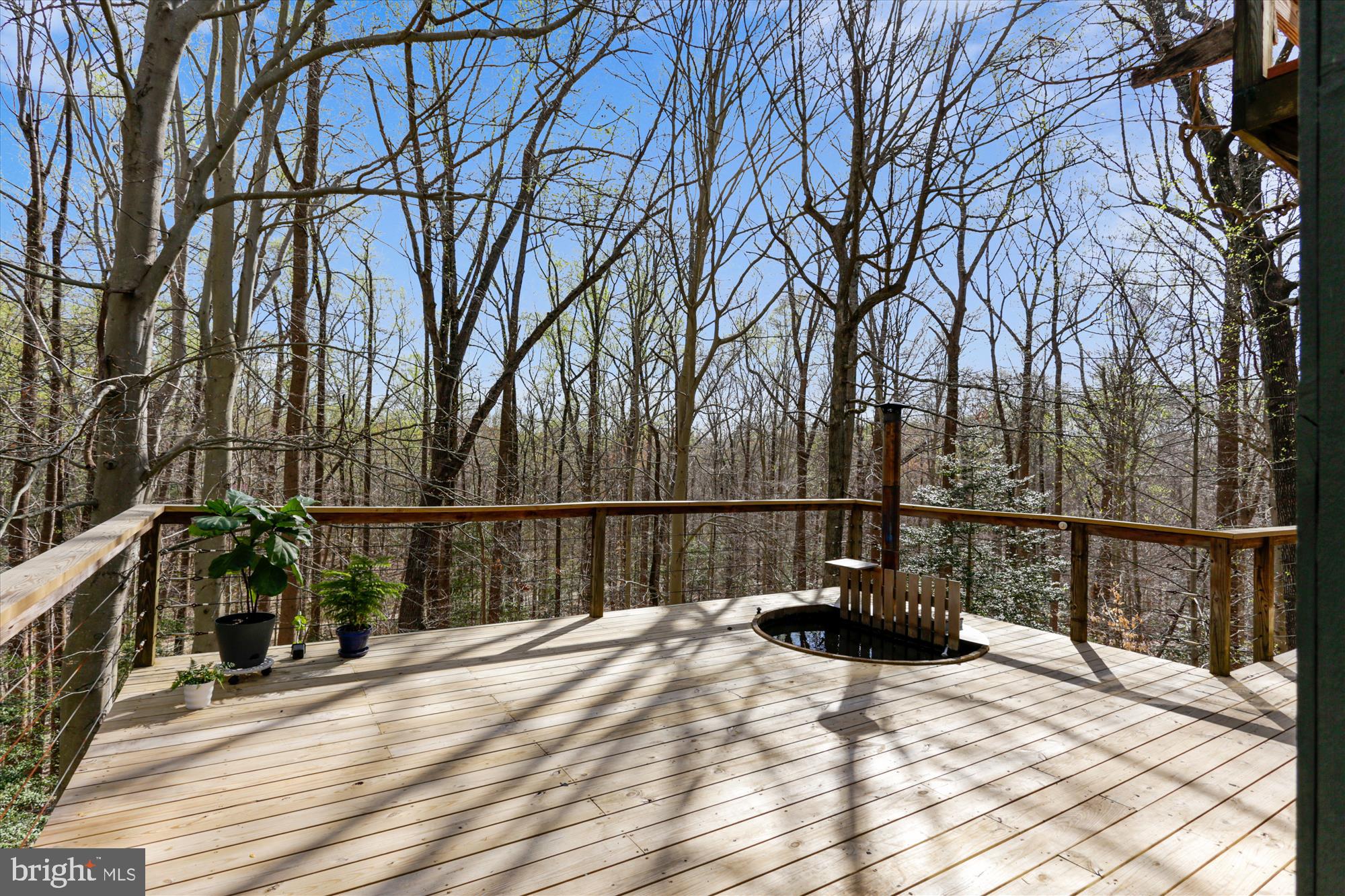 6840 Steamboat Landing Road Accokeek, MD 20607 - Photo 17 of 66 Back deck with hot tub