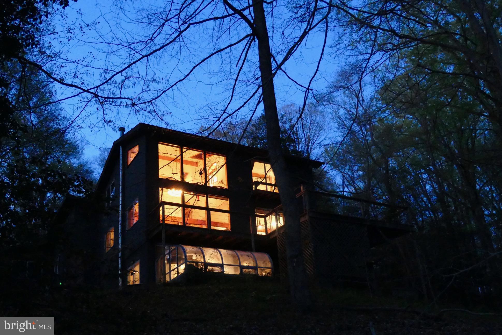 6840 Steamboat Landing Road Accokeek, MD 20607 - Photo 5 of 66 Dramatic nighttime view from Steamboat Landing