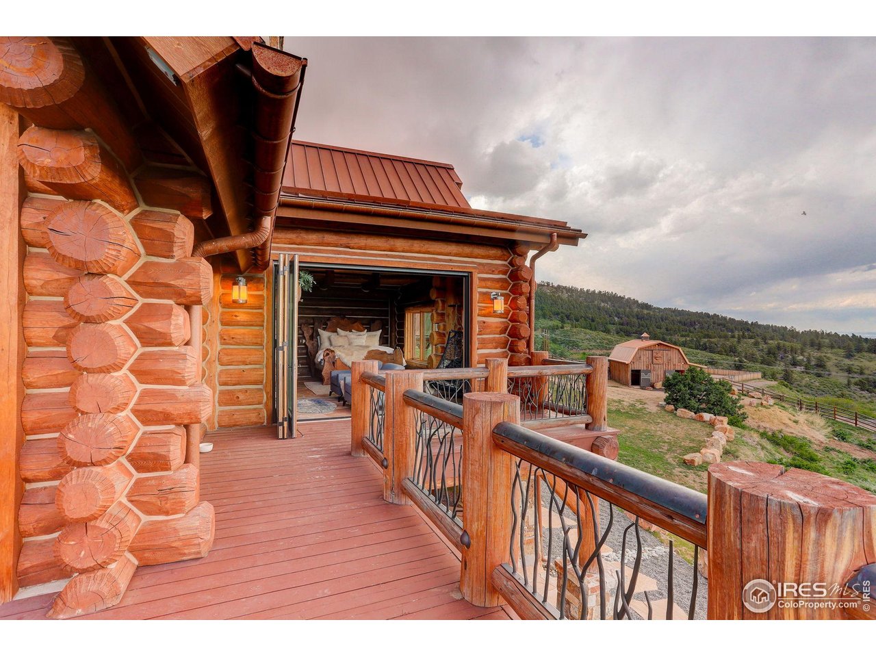 9126 Gold Mine Road Fort Collins, CO 80526 - Photo 15 of 40 a view of balcony with furniture
