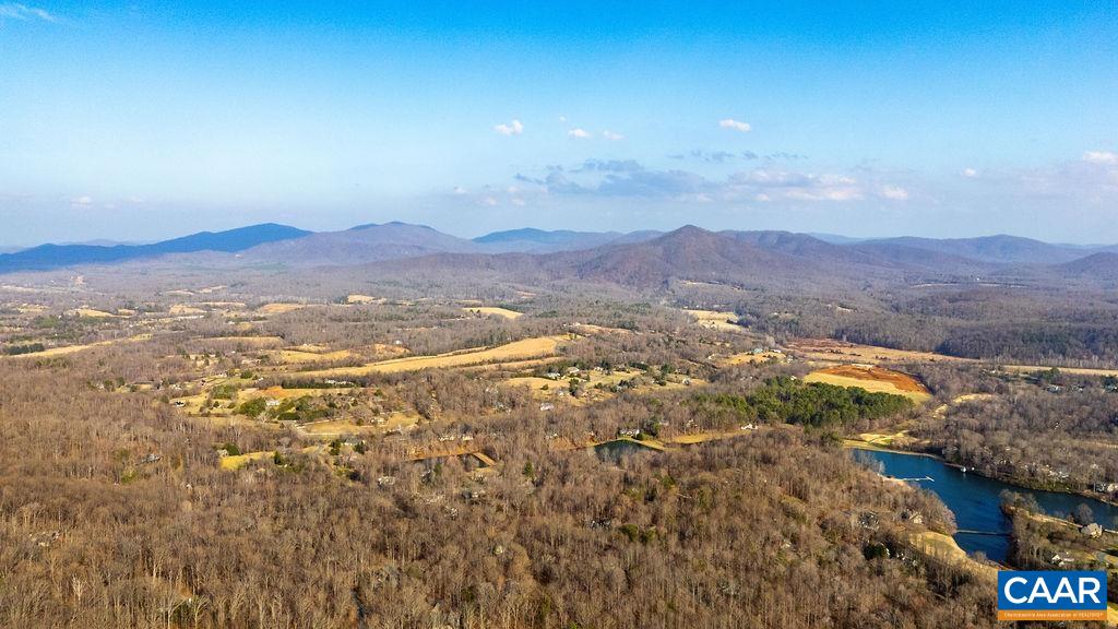 Lot 28 Stone Chimneys Road Nellysford, VA 22958 - Photo 11 of 16 a view of an aerial view of residential houses with outdoor space and mountain view