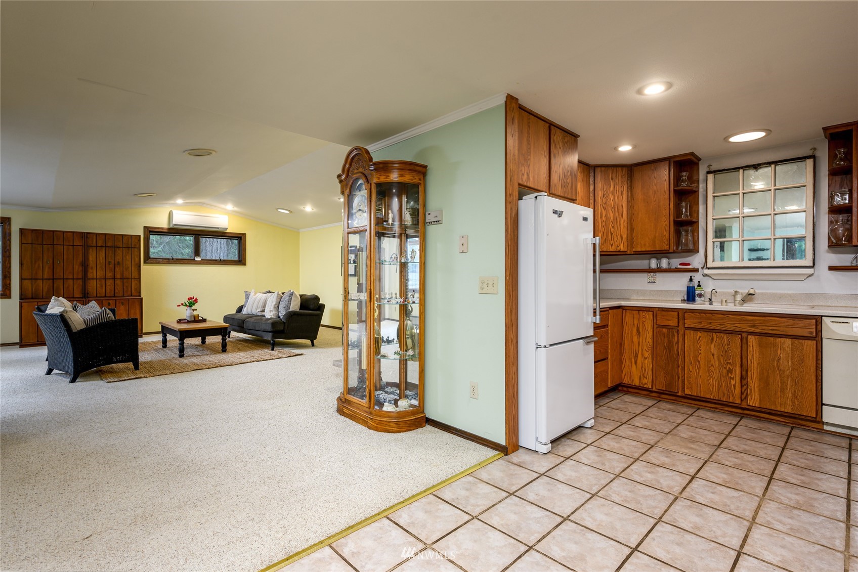 118 Sudden Valley Drive Bellingham, WA 98229 - Photo 10 of 35 a kitchen with stainless steel appliances a refrigerator and a sink